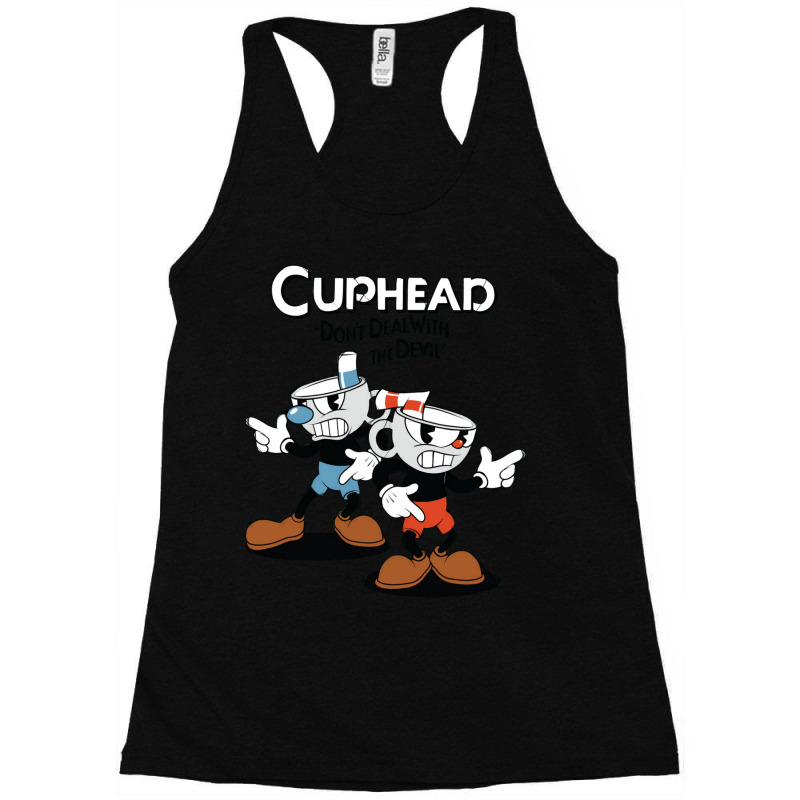 Gifts For Men Game Cuphead Run And Shoot Awesome For Movie Fan Racerback Tank by cm-arts | Artistshot