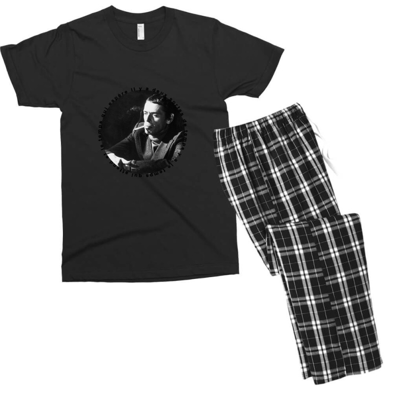 Jacques Brel  Two Kinds Of Time. Men's T-shirt Pajama Set by JenniferAllen | Artistshot