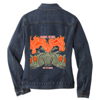 Gifts Idea Video Cuphead Games Love You Ladies Denim Jacket | Artistshot