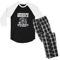 American Muscle Cause Imports Don't Intimidate Just Men's 3/4 Sleeve Pajama Set | Artistshot