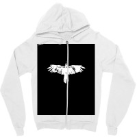 The Crow- It Cant_t Rain All The Time Graphic Zipper Hoodie | Artistshot