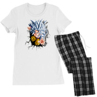 Dragon Ballz Saiyan 3 Women's Pajamas Set | Artistshot