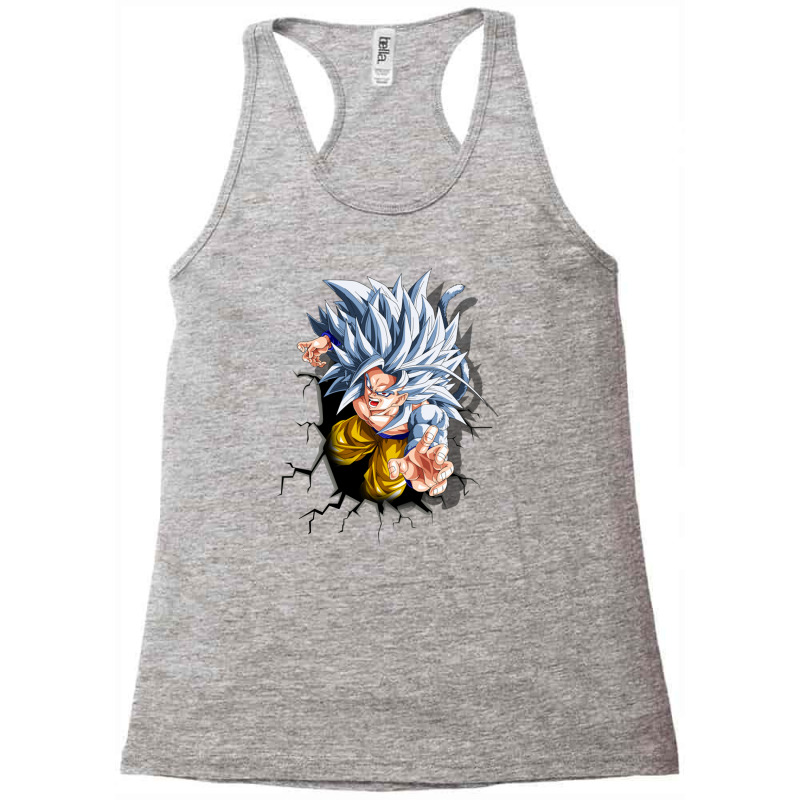 Dragon Ballz Saiyan 3 Racerback Tank by Rosiana | Artistshot