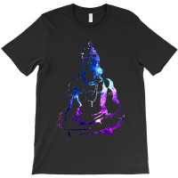 Adiyogi Meditating Galaxy Art T-shirt | Artistshot