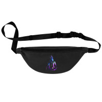 Adiyogi Meditating Galaxy Art Fanny Pack | Artistshot