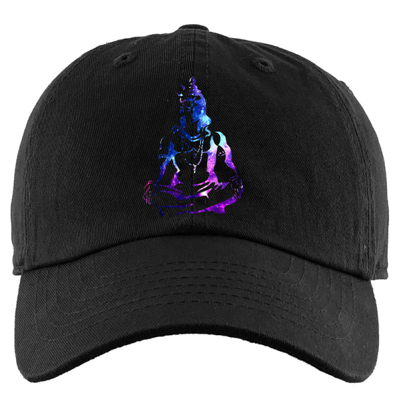 Adiyogi Meditating Galaxy Art Kids Cap | Artistshot