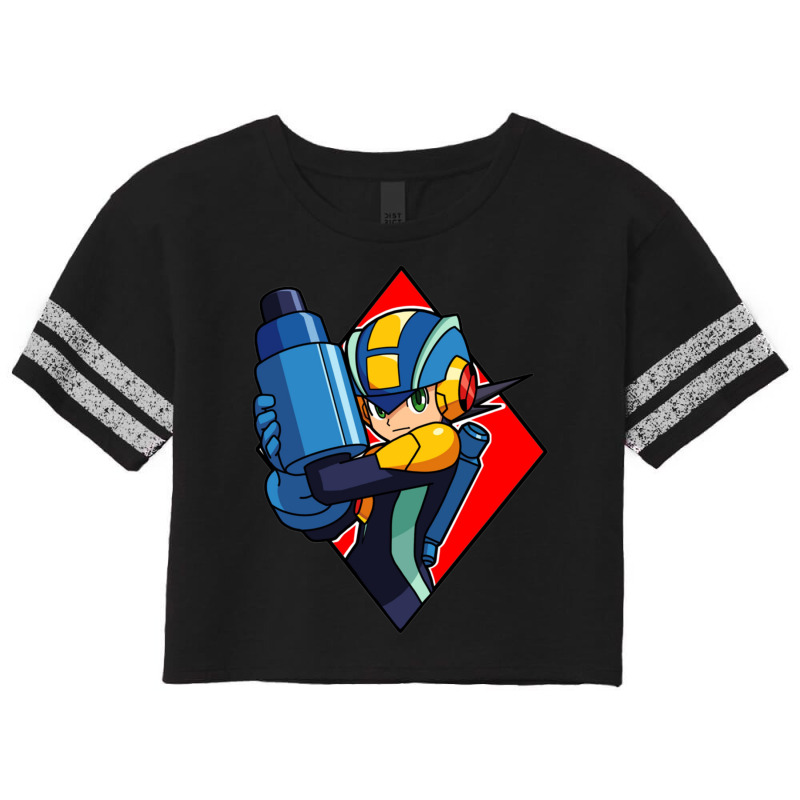 Mega Man Battle Network Scorecard Crop Tee by cm-arts | Artistshot