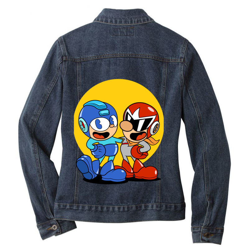 Mens My Favorite Game Cuphead Run And Shoot Gifts Music Fans Ladies Denim Jacket by cm-arts | Artistshot