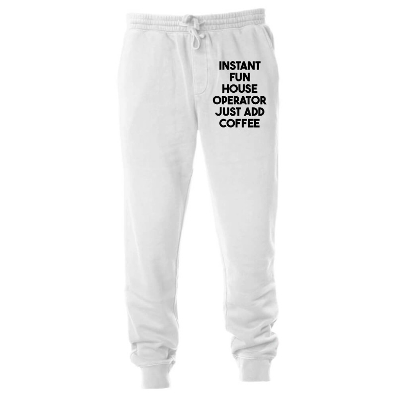 Instant Fun House Operator Just Add Coffee T Shirt Unisex Jogger by cm-arts | Artistshot