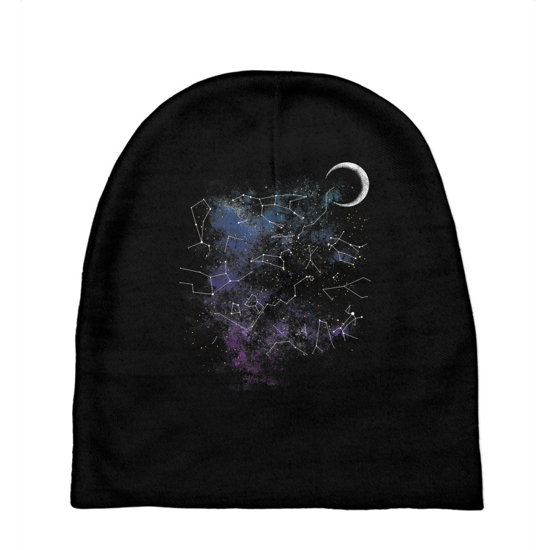 Stargazing Constellation Astronomy Lover T Shirt Baby Beanies by zhypuhomata | Artistshot