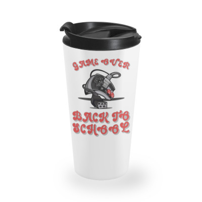 Game Over Back To School Travel Mug Designed By Liaart