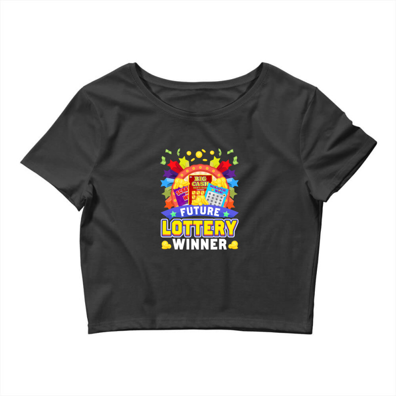 Future Lottery Winner Video Game Crop Top by RobertTaylor | Artistshot