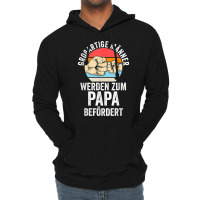 Mens Großartige Männer Werden Zum Papa Befördert Dad T Shirt Lightweight Hoodie | Artistshot