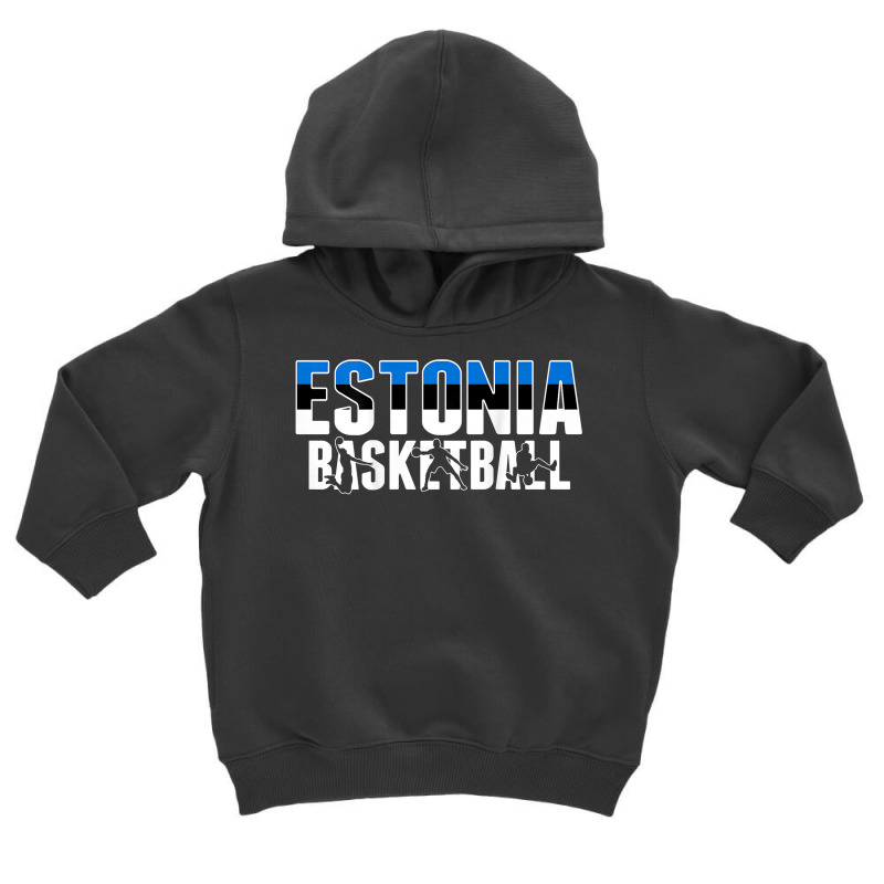 Estonia Basketball Fans Jersey   Estonian Flag Sport Lovers T Shirt Toddler Hoodie | Artistshot