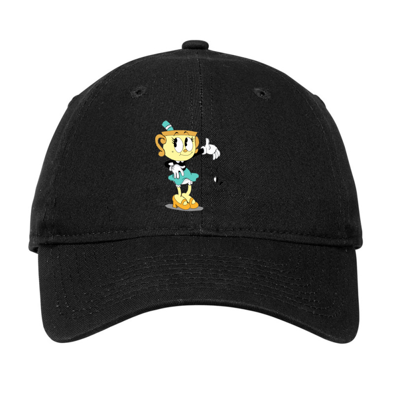 The Cuphead Show Fitted Scoop Adjustable Cap by cm-arts | Artistshot