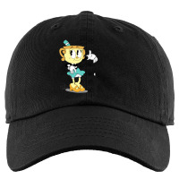 The Cuphead Show Fitted Scoop Kids Cap | Artistshot