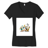 The Cuphead Show Sleeveless Top Women's V-neck T-shirt | Artistshot