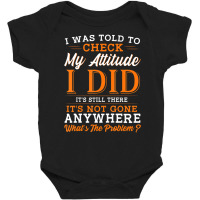 Attitude Men Sarcasm Women Sarcastic Baby Bodysuit | Artistshot