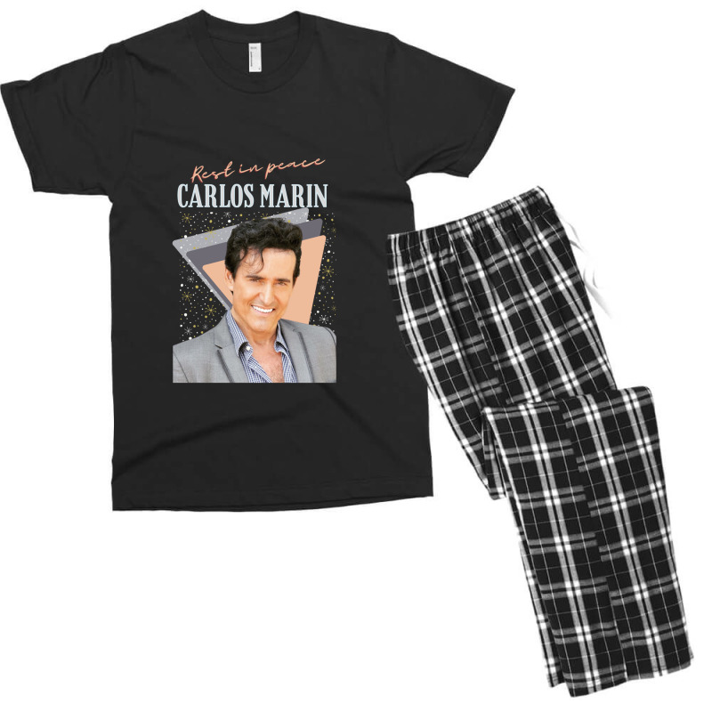 Carlos Marin Carlos Marin Il Divo Carlos Marin Rest In Peace Carlos Ma Men's T-shirt Pajama Set by JerryArnold | Artistshot