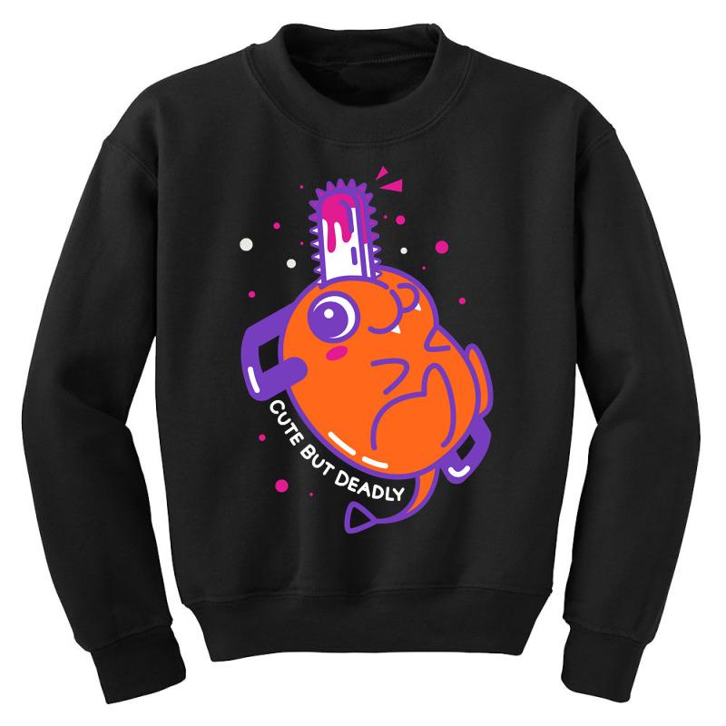 Cute But Deadly Youth Sweatshirt by laurynvanhoose | Artistshot