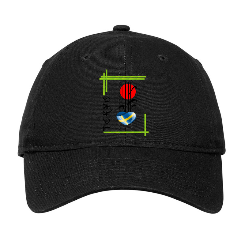 Sweden, Tokyo, Sports Adjustable Cap | Artistshot