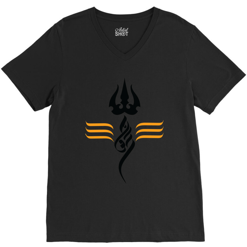 Trident Of Shiva   D01 V-neck Tee | Artistshot