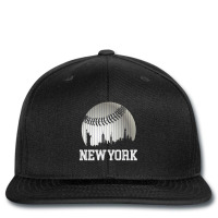 New York Ny Skyline Baseball Stripes For Gameday Retro Style Printed Hat | Artistshot