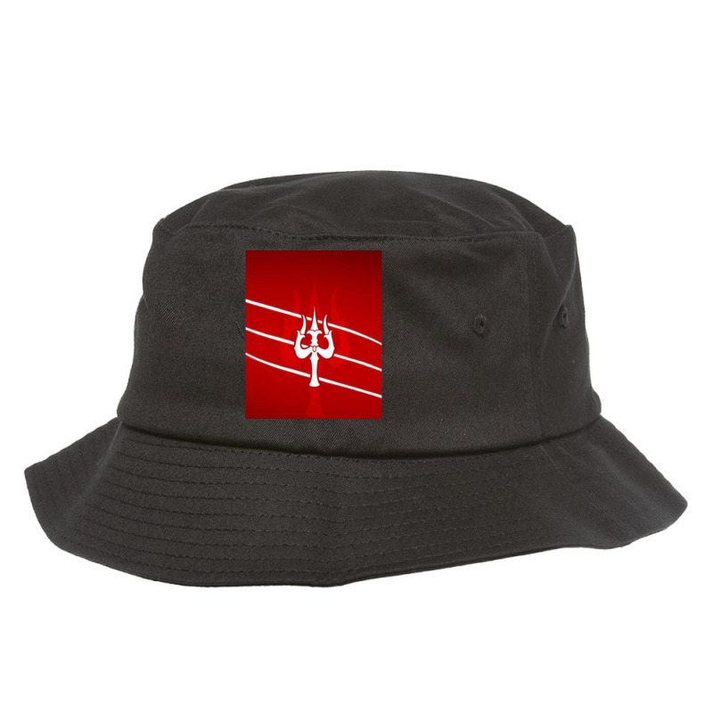 Trident Of Shivji Graphic Bucket Hat | Artistshot