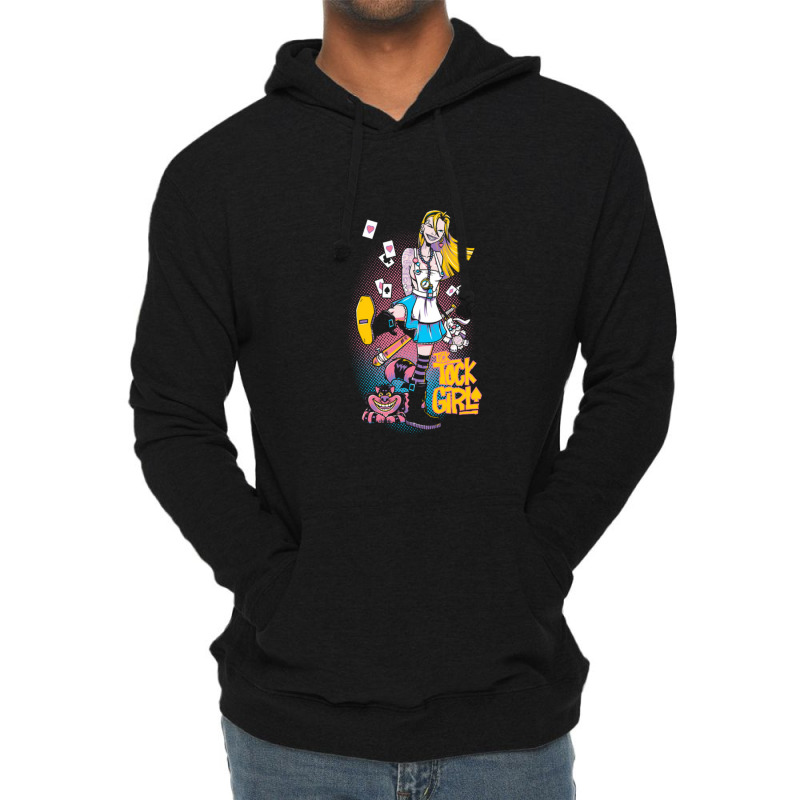 Tick Tock Girl Lightweight Hoodie by cm-arts | Artistshot