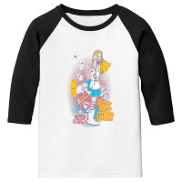 Tick Tock Girl Youth 3/4 Sleeve | Artistshot