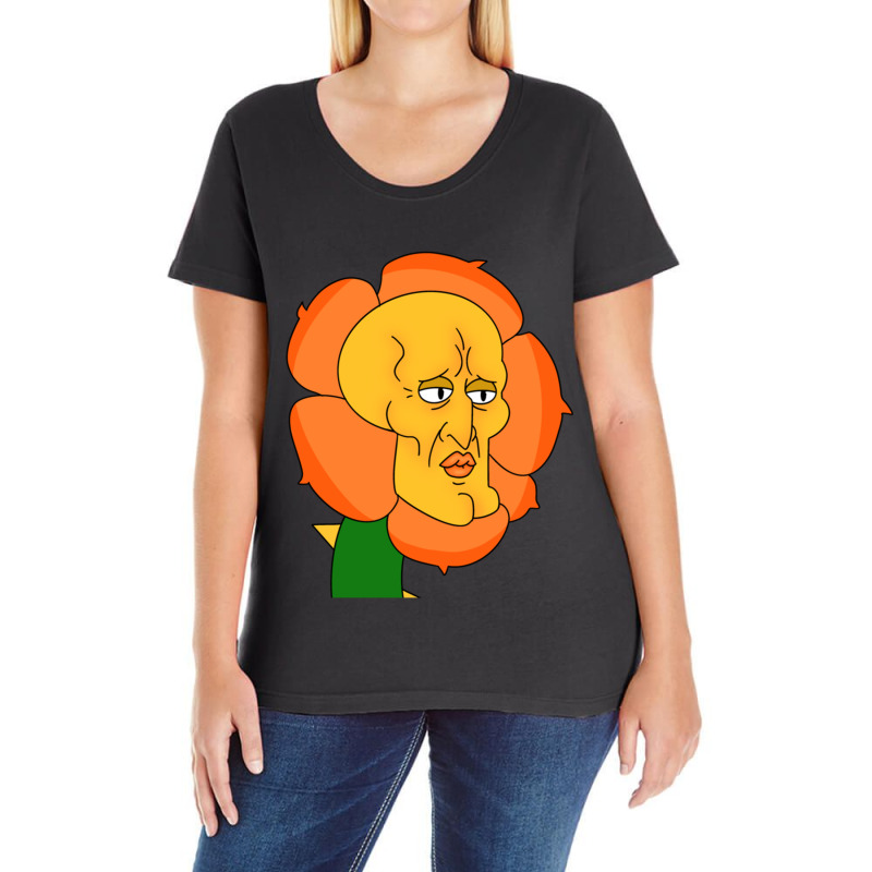 Handsome Cagney Carnation Ladies Curvy T-Shirt by cm-arts | Artistshot