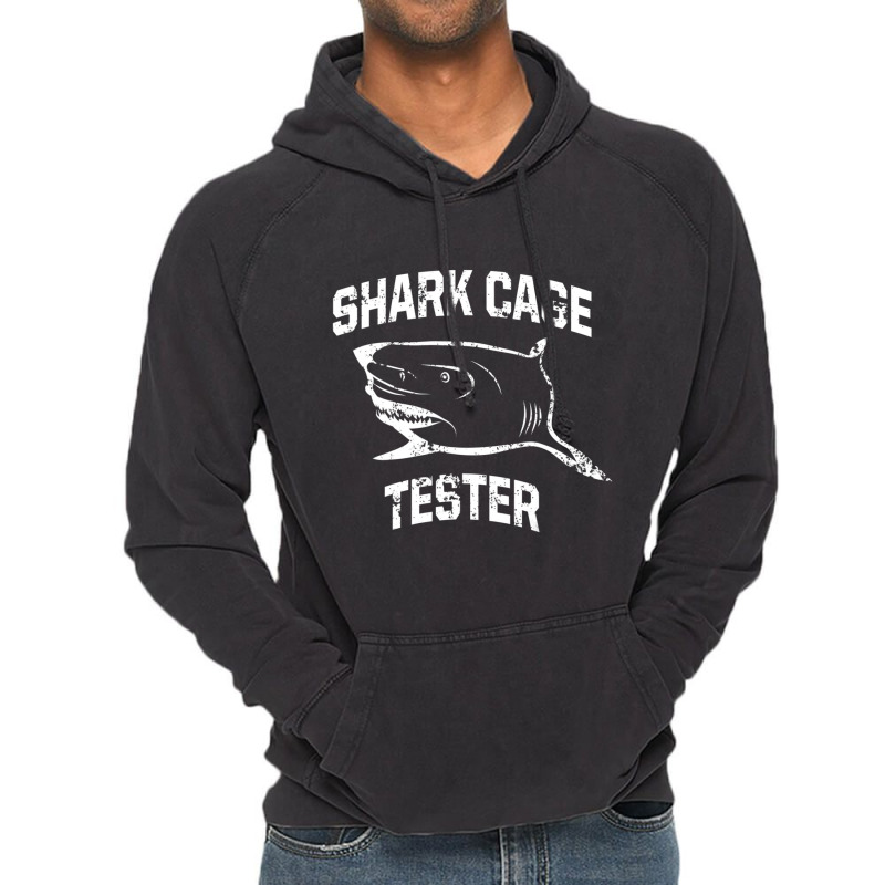 Amputee Humor Shark Leg Arm Recovery Vintage Hoodie by cm-arts | Artistshot