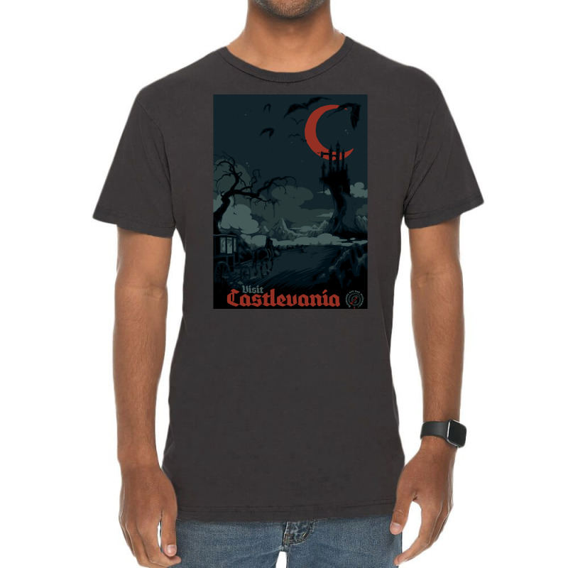 Visit Castlevania Vintage T-shirt | Artistshot