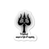 Trishul Art Work Sticker | Artistshot