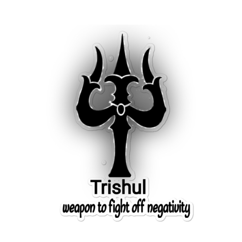 Trishul Art Work Sticker | Artistshot