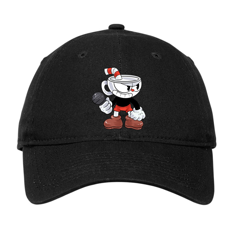 Love Funny Man Multiplayer Cuphead Video Game Gifts For Everyone Adjustable Cap by cm-arts | Artistshot