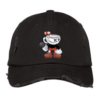 Love Funny Man Multiplayer Cuphead Video Game Gifts For Everyone Vintage Cap | Artistshot