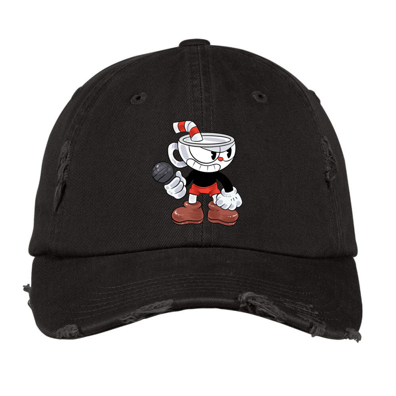 Love Funny Man Multiplayer Cuphead Video Game Gifts For Everyone Vintage Cap by cm-arts | Artistshot