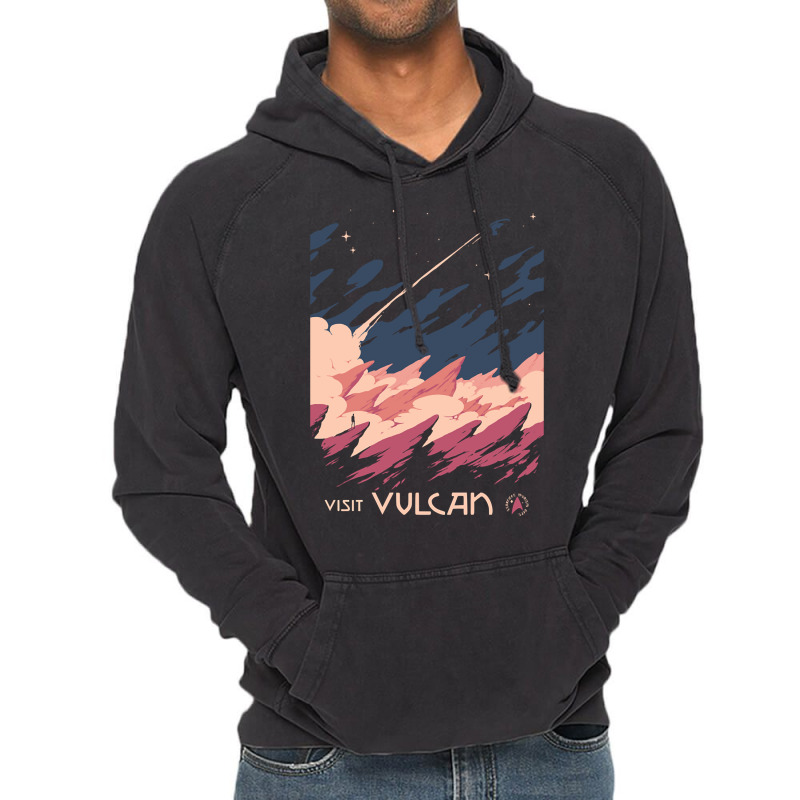 Visit Vulcan Vintage Hoodie | Artistshot