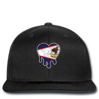 American Samoa American Samoan Melting Heart Love Printed Hat | Artistshot