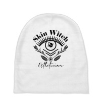 Skin Witch Skincare Lover Halloween Skin Esthetician T Shirt Baby Beanies | Artistshot