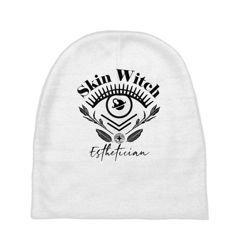 Skin Witch Skincare Lover Halloween Skin Esthetician T Shirt Baby Beanies | Artistshot