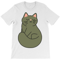 Green Cat T-shirt | Artistshot