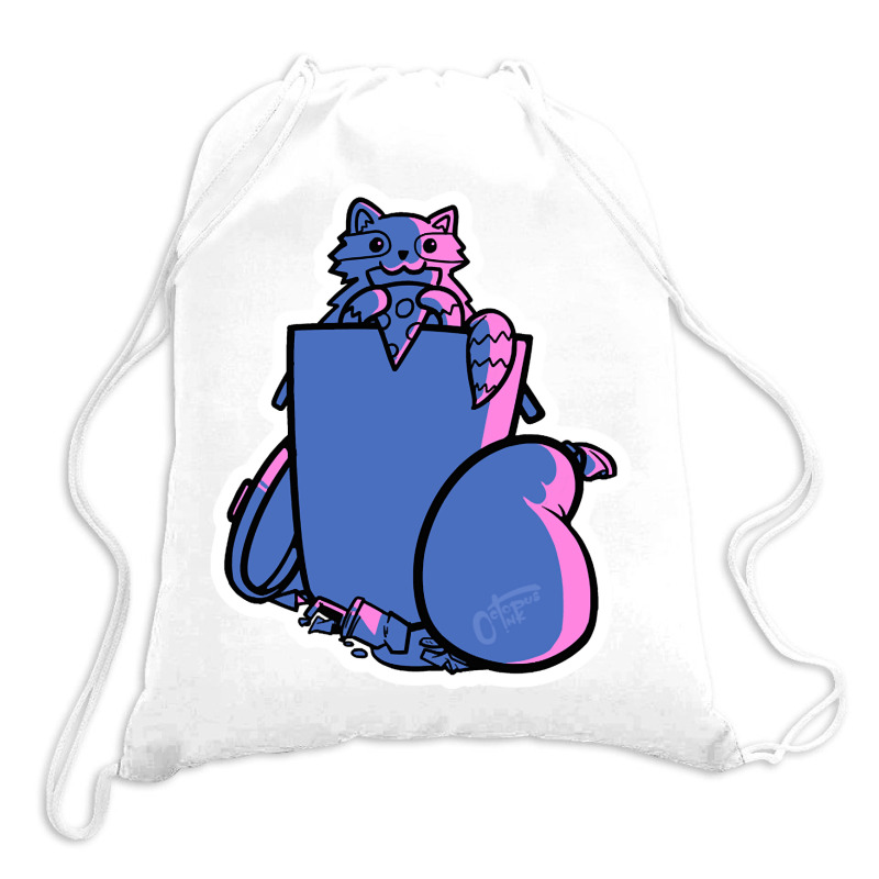 Outlaw The Trash Panda Drawstring Bags | Artistshot