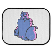 Outlaw The Trash Panda Rear Car Mat | Artistshot