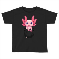 Pocket Cute Axolotl Toddler T-shirt | Artistshot