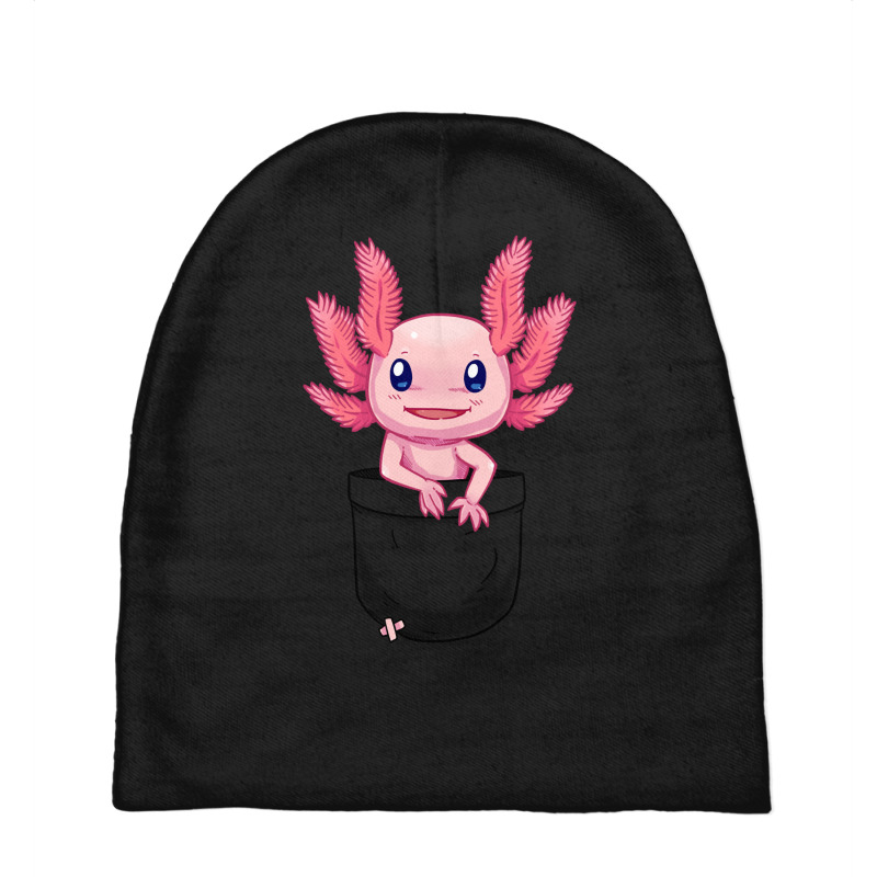 Pocket Cute Axolotl Baby Beanies by Min03 | Artistshot