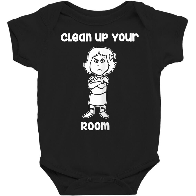 Womens National Clean Up Your Room Day For Men And Women T Shirt Baby Bodysuit by cm-arts | Artistshot