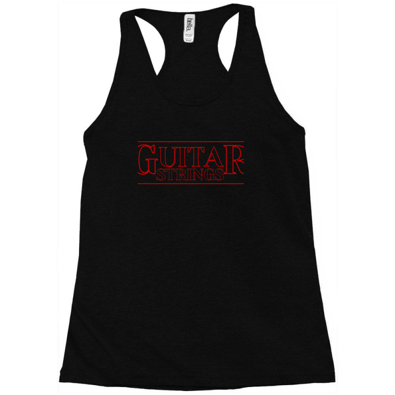 Guitar Strings Red Classic Racerback Tank by DannyRomeyn | Artistshot