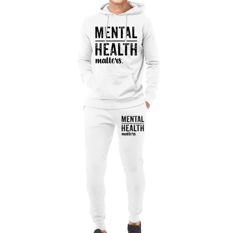 Mental Health Matters Wear Green Hoodie & Jogger set by cm-arts | Artistshot